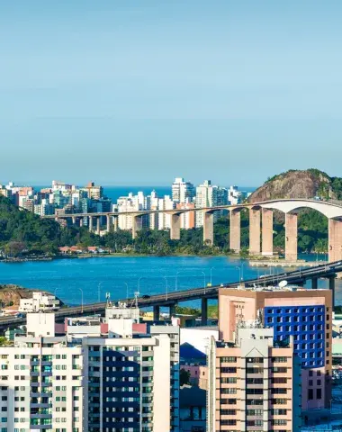 A imagem ilustra que a boy viny express tem uma filial para entregas rápidas na cidade do espírito santo